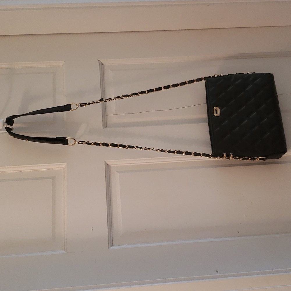 Small black leather bag ⚫